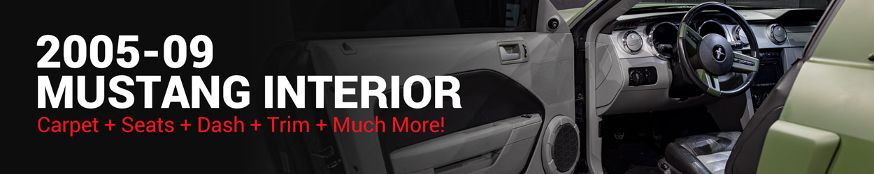 2005-2009 Mustang Interior Parts & Accessories