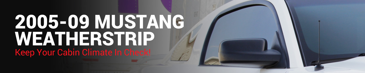 2005-2009 Mustang Weatherstrip
