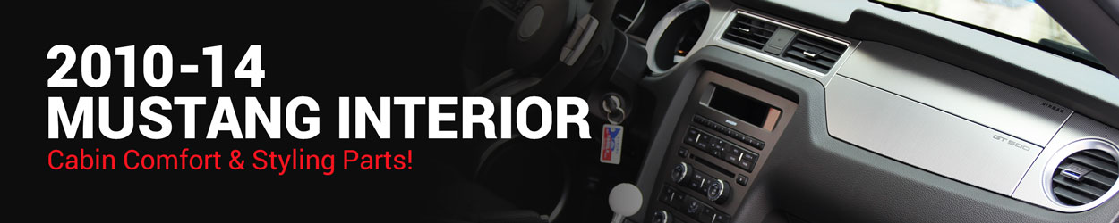 2010-2014 Mustang Interior Parts & Accessories