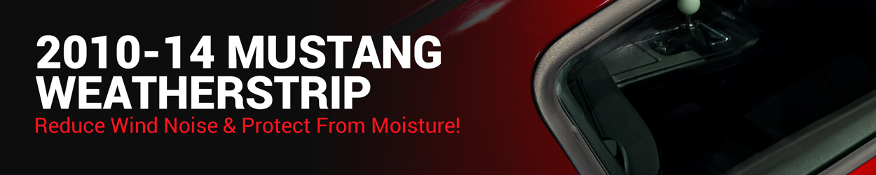 2010-2014 Mustang Weatherstrip