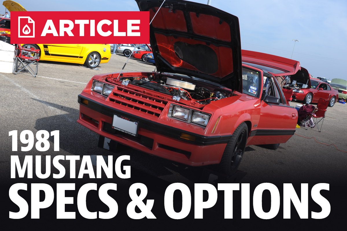 1981 Ford Mustang Specs Lmr