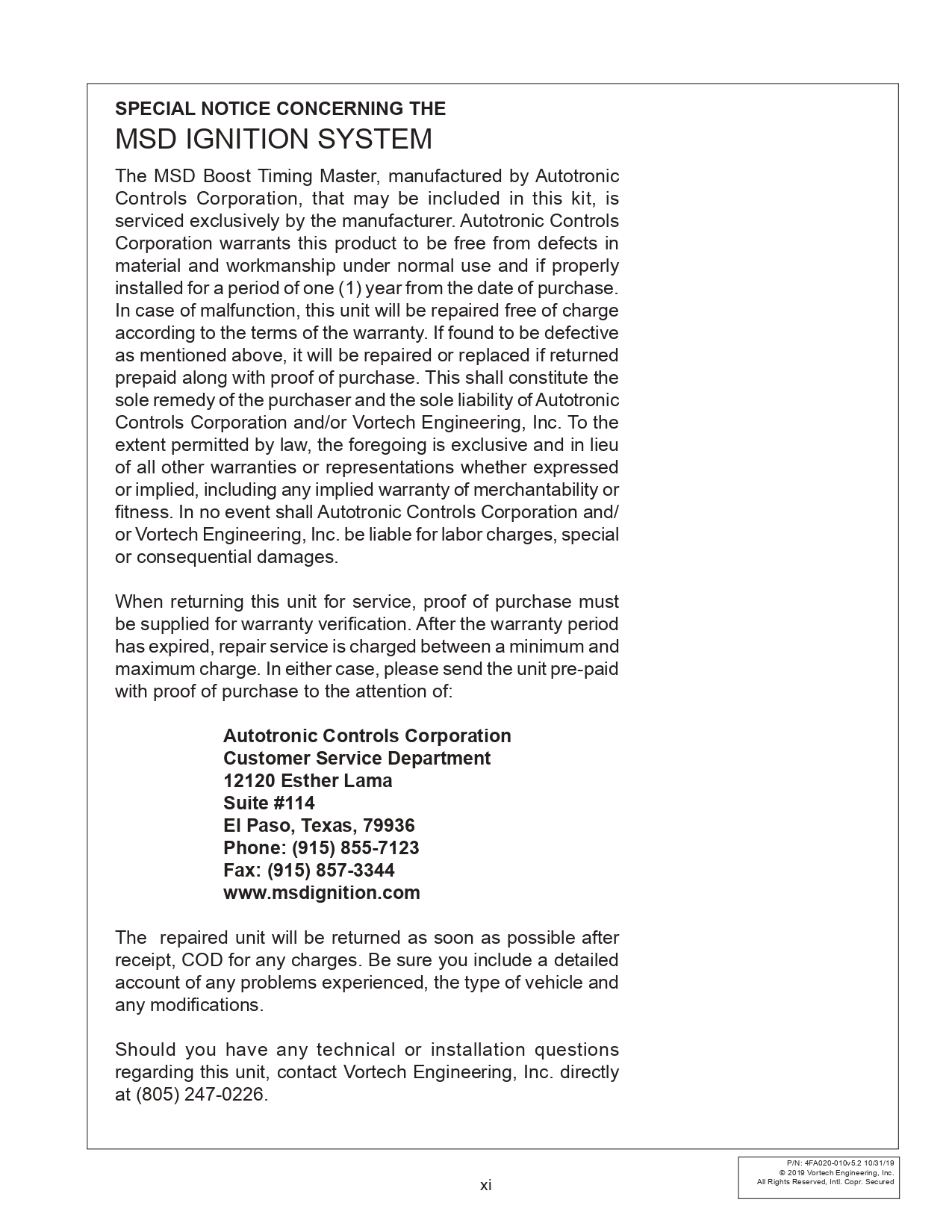 1986-93 Mustang Vortech V3 Installation Instructions - 1986-93 Mustang Vortech V3 Installation Instructions