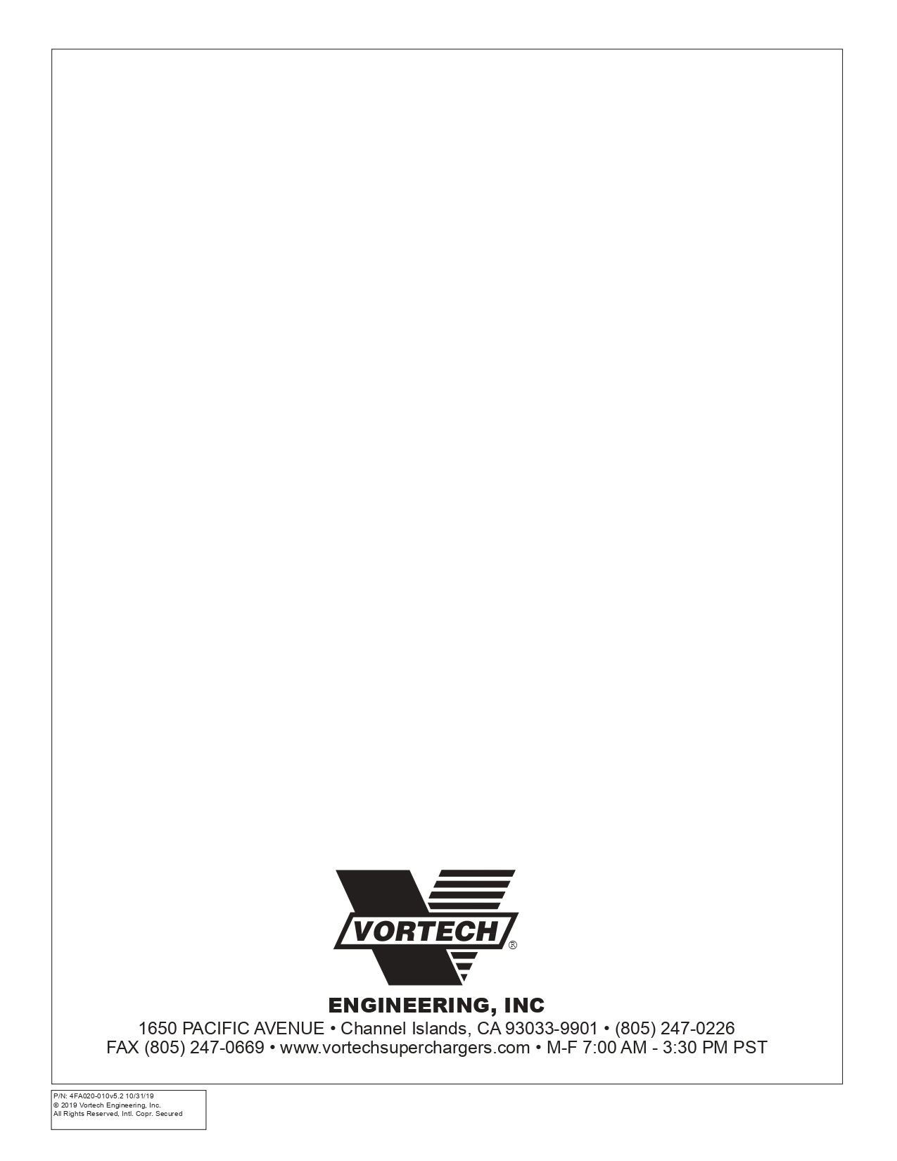 1986-93 Mustang Vortech V3 Installation Instructions - 1986-93 Mustang Vortech V3 Installation Instructions