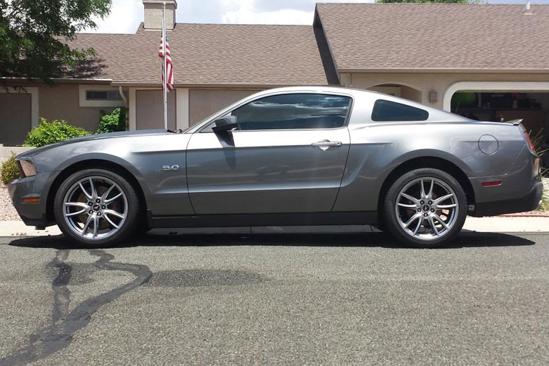 2012 Mustang Color Chart