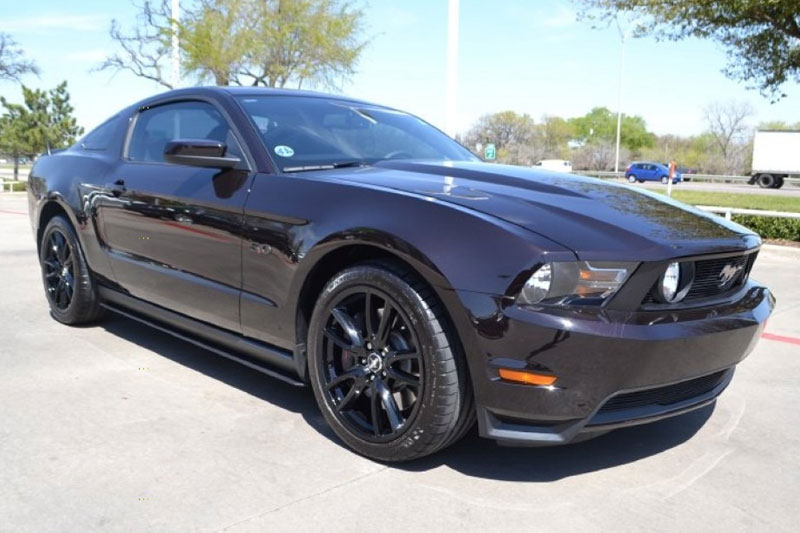 2012 Ford Mustang Color Chart