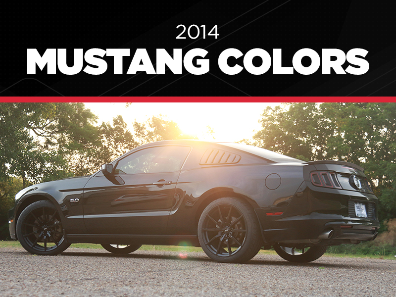 2014 Ford Color Chart