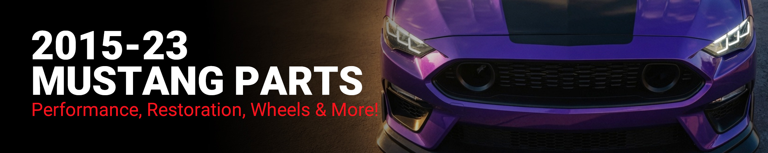 2015-2023 Mustang Parts & Accessories