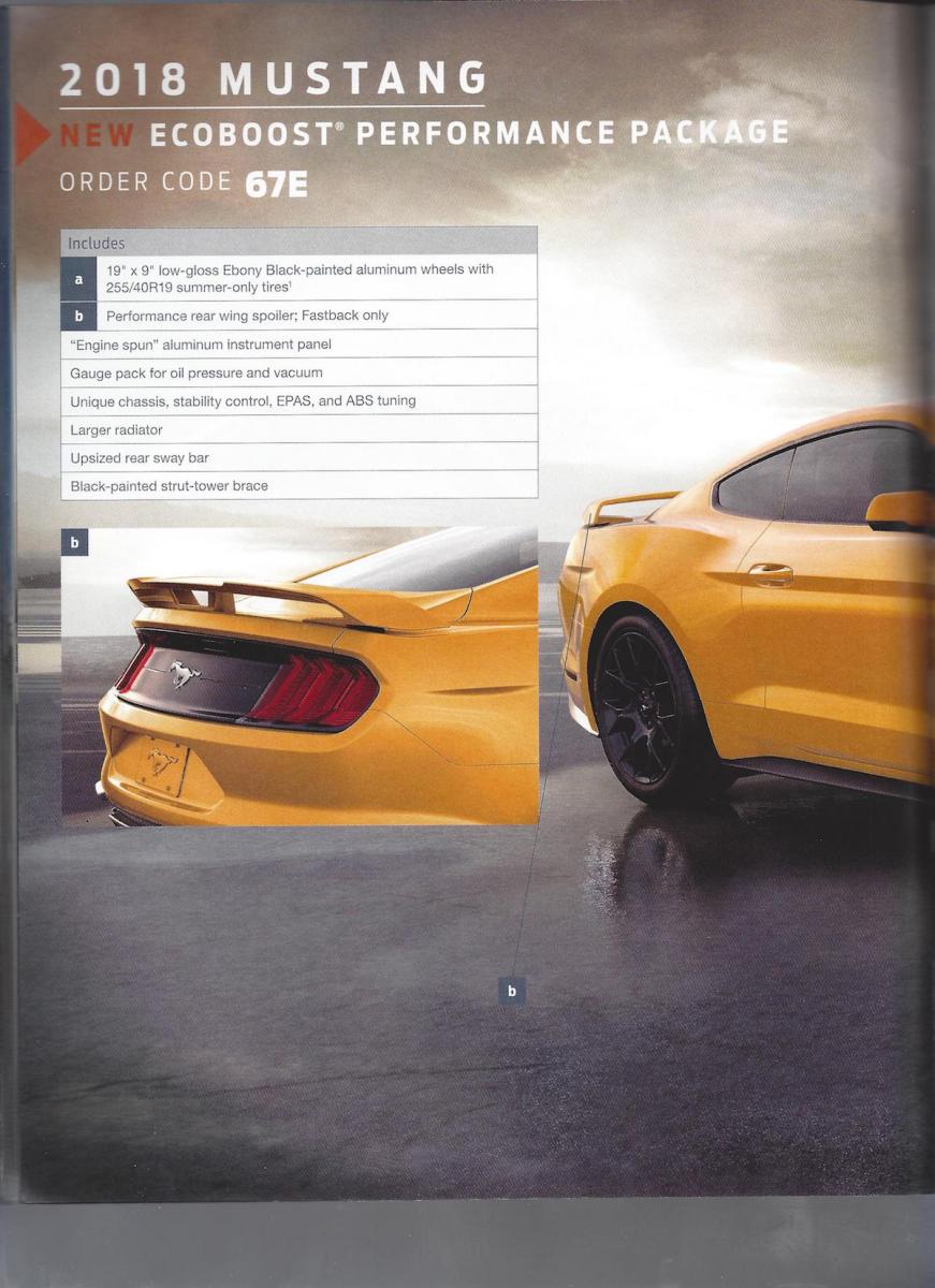 2018 Mustang Order Guide - 2018 Ford Mustang Order Guide