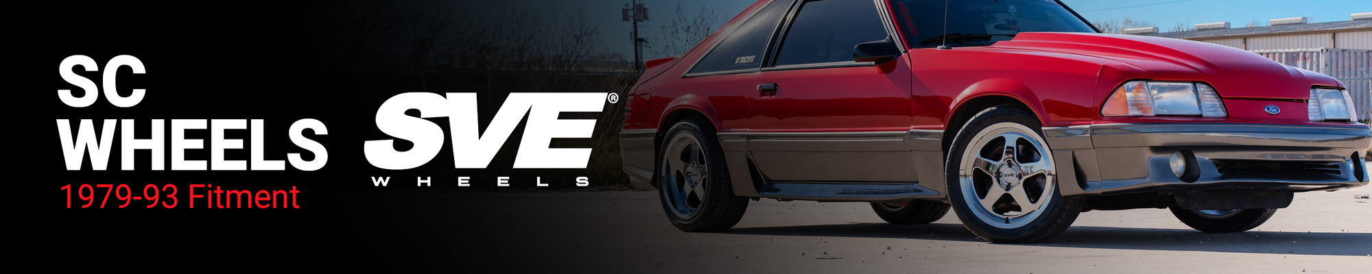 1979-1993 Fox Body Mustang SVE SC Wheels