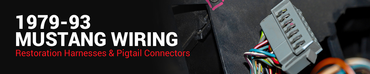 1979-1993 Fox Body Mustang Wiring Harness & Accessories 