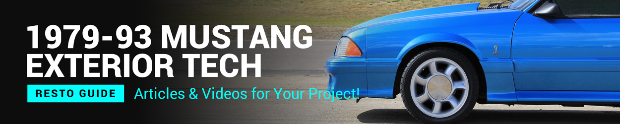 1979-1993 Mustang Fox Body Exterior Body Parts