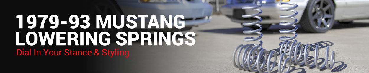 1979-1993 Mustang Fox Body Lowering Springs