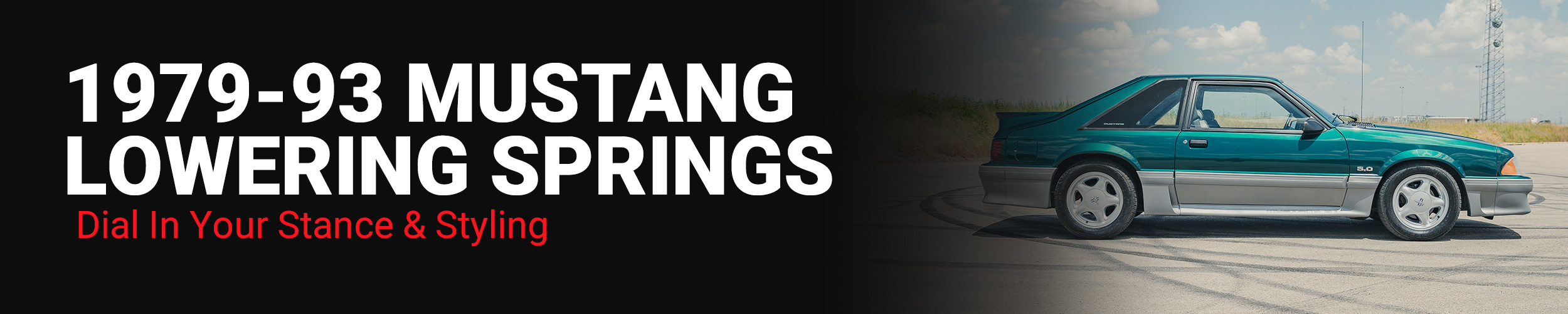 1979-1993 Mustang Fox Body Lowering Springs