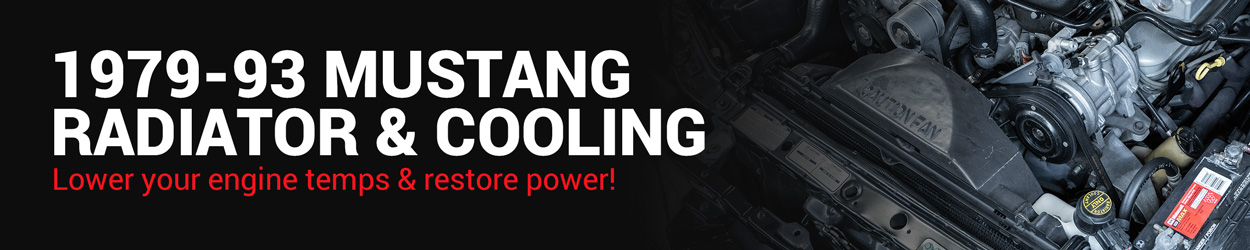 1979-1993 Fox Body Mustang Radiator & Cooling