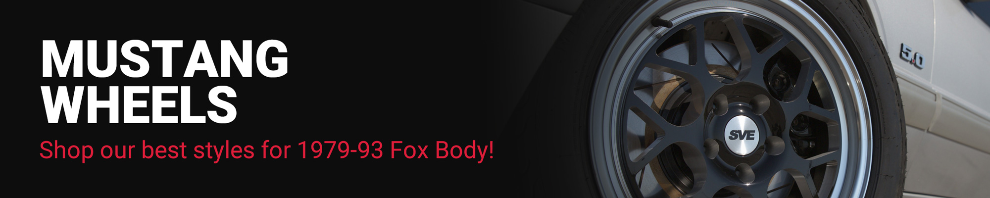 1979-1993 Mustang Fox Body Wheels