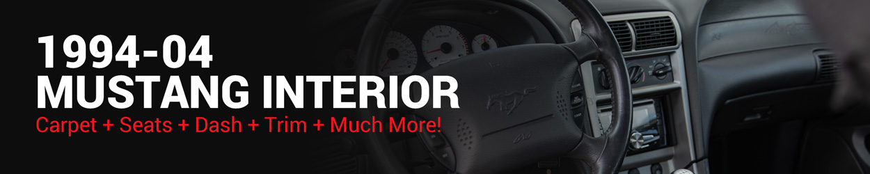 1994-2004 Ford Mustang Interior Parts & Accessories