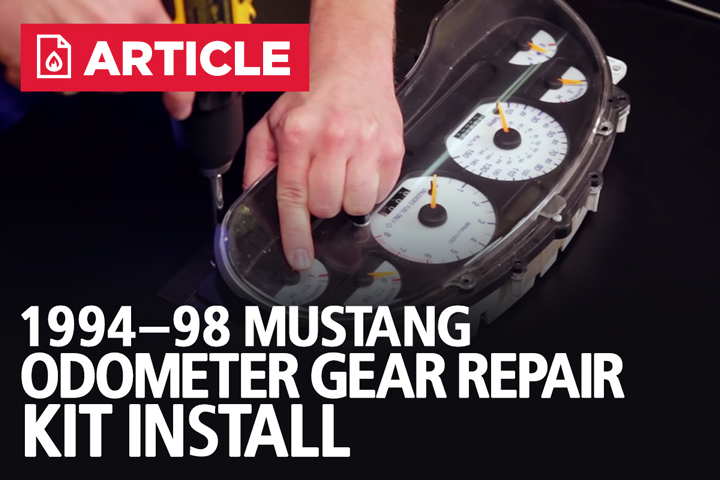 18 Tooth Yellow Speedo Gear, 1983-98 Mustang T-5