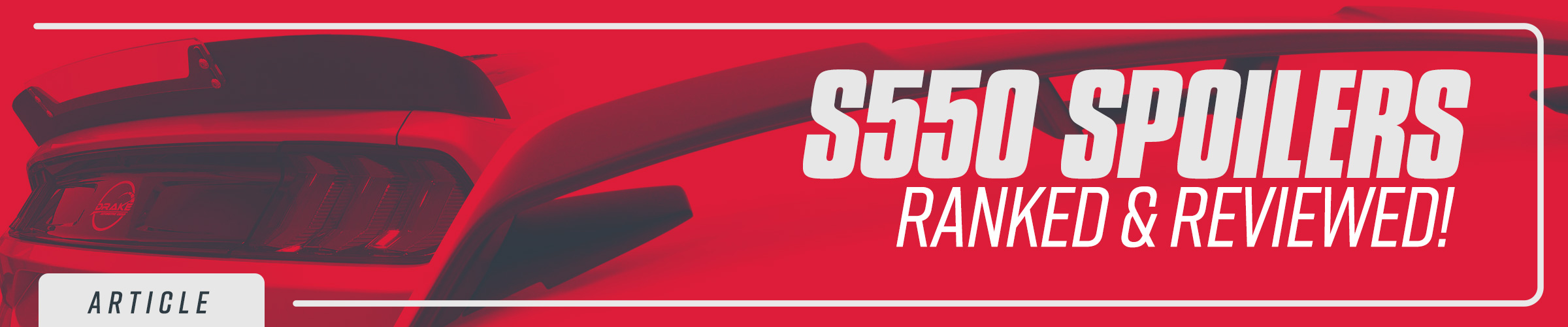 Best S550 Mustang Spoilers | Ranked & Reviewed