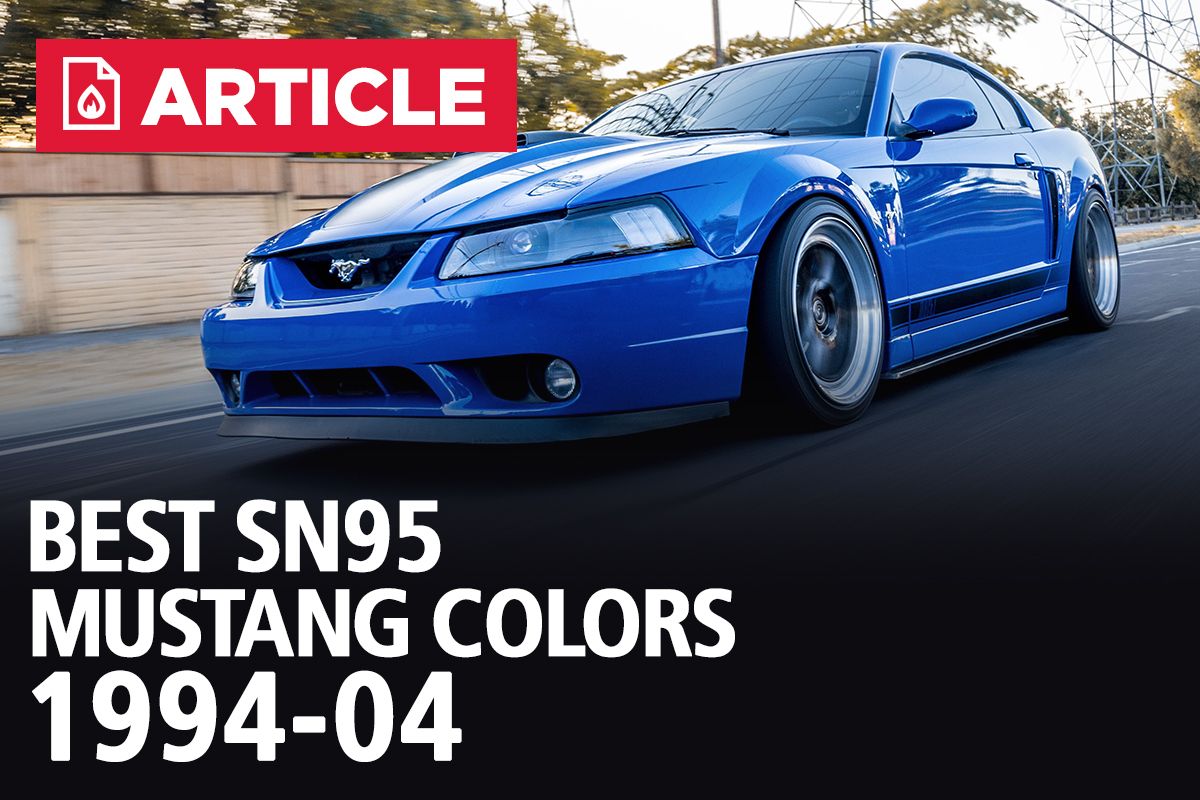 Best Sn95 New Edge Mustang Colors 1994 04 Lmr