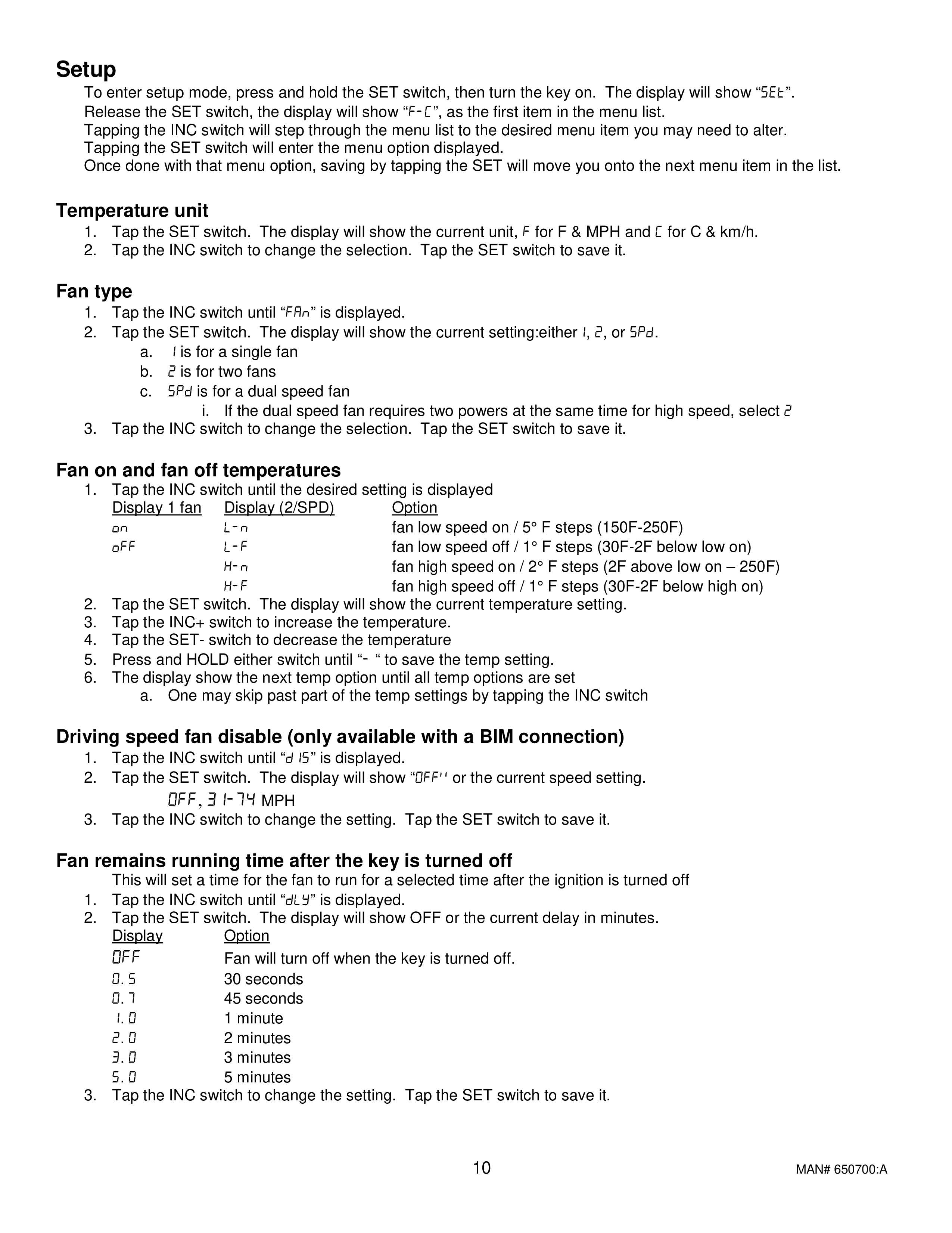 Dakota Digital Electric Fan Controller Installation Instructions - Dakota Digital Electric Fan Controller Installation Instructions