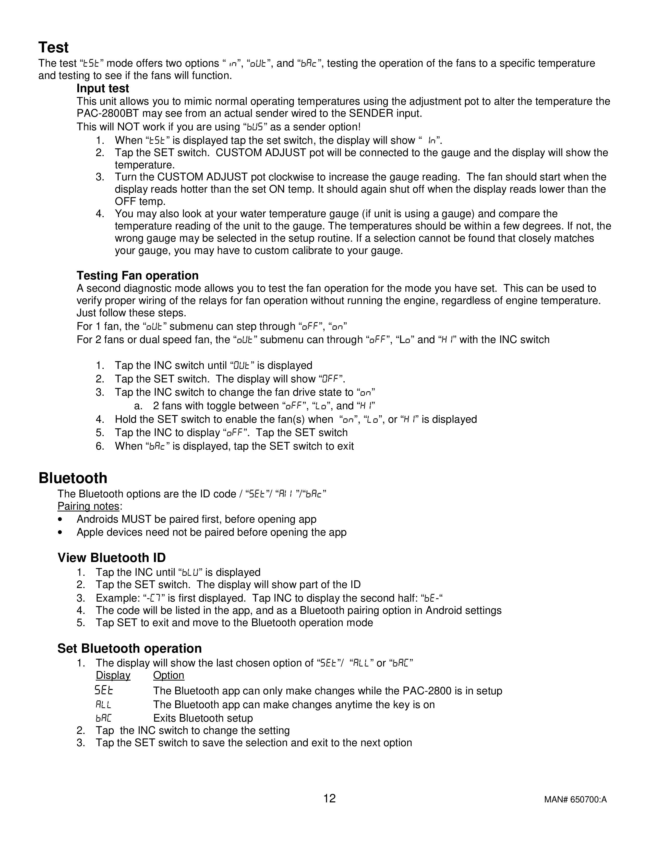 Dakota Digital Electric Fan Controller Installation Instructions - Dakota Digital Electric Fan Controller Installation Instructions
