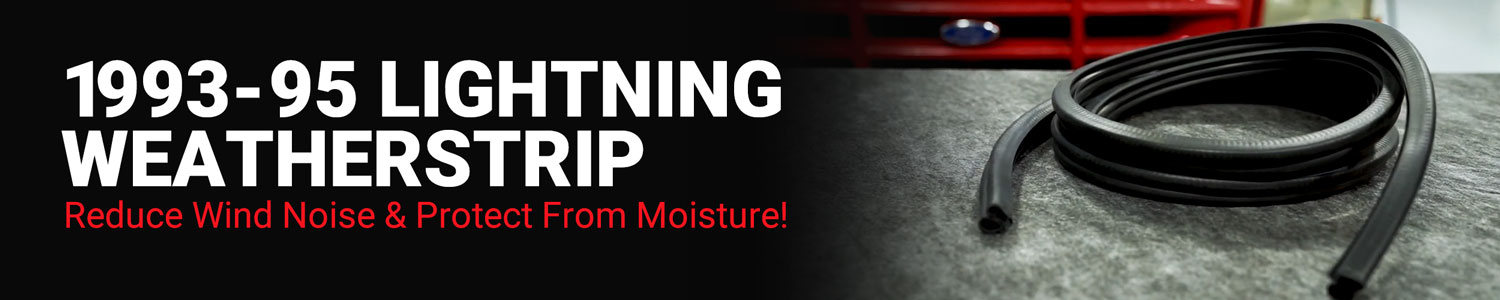 1993-1995 Ford Lightning Weatherstrip
