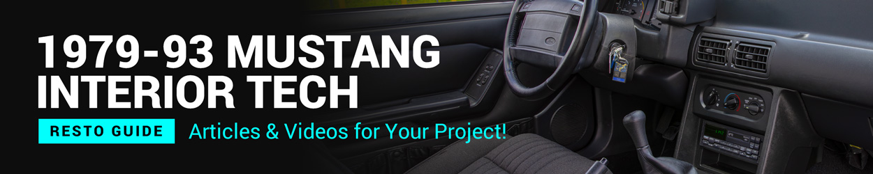 Fox Body Mustang Restoration Guide: Interior