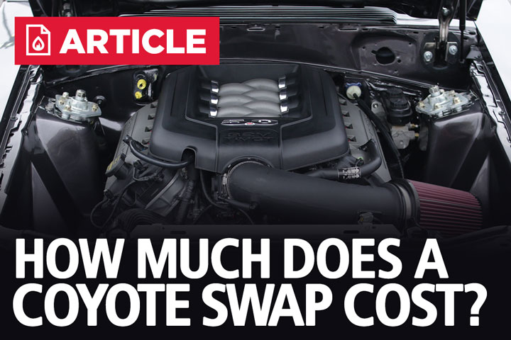 How Much Does a Coyote Engine Swap Cost  