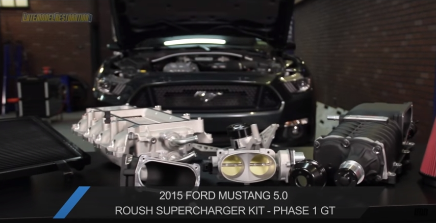 2015-17 Mustang GT Roush Phase 1 Supercharger Kit - 2015-17 Mustang GT Roush Phase 1 Supercharger Kit