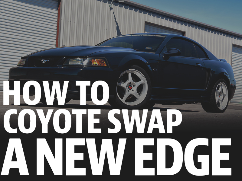 How To Coyote Swap A New Edge Mustang Lmr Com