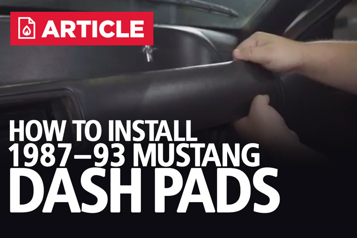 Dash Pad Replacement