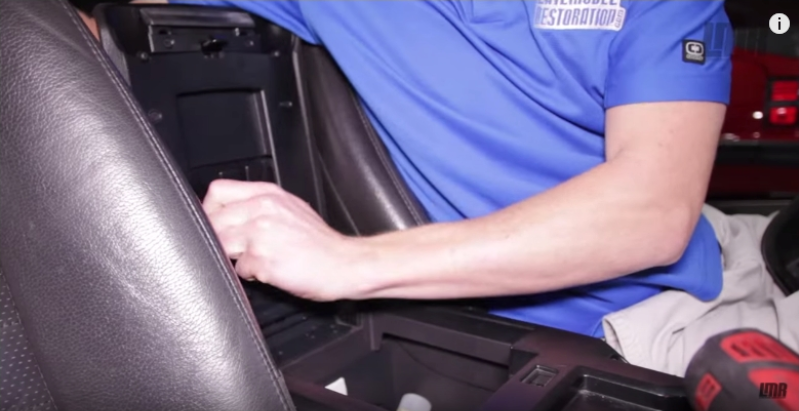 How To: Install Mustang Center Console Arm Rest Pad (05-09) - How To: Install Mustang Center Console Arm Rest Pad (05-09)