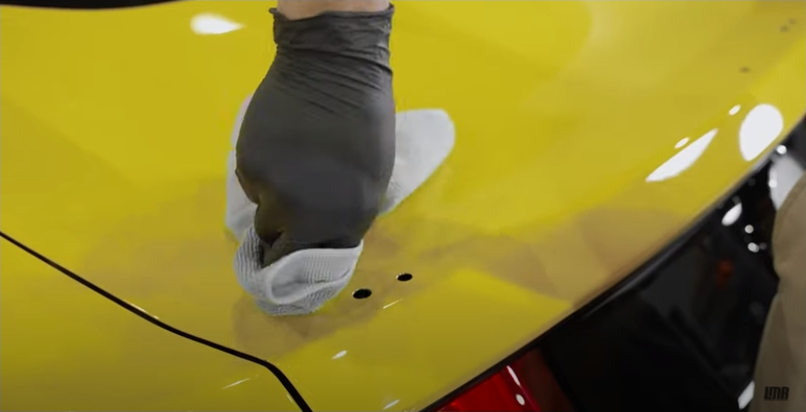 How To Install S550 Mustang Ford Performance Rear Spoiler w/Gurney Flap | 15-21 - How To Install 15-21 Mustang Ford Performance Rear Spoiler w/Gurney