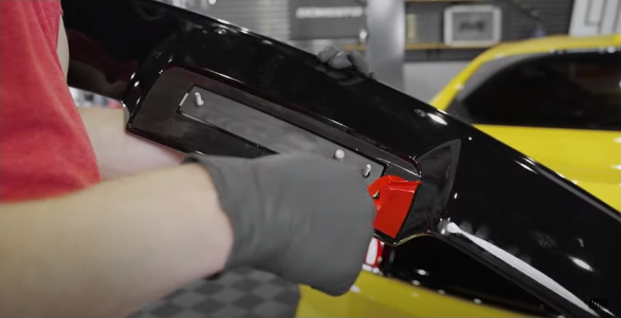How To Install S550 Mustang Ford Performance Rear Spoiler w/Gurney Flap | 15-21 - How To Install 15-21 Mustang Ford Performance Rear Spoiler w/Gurney