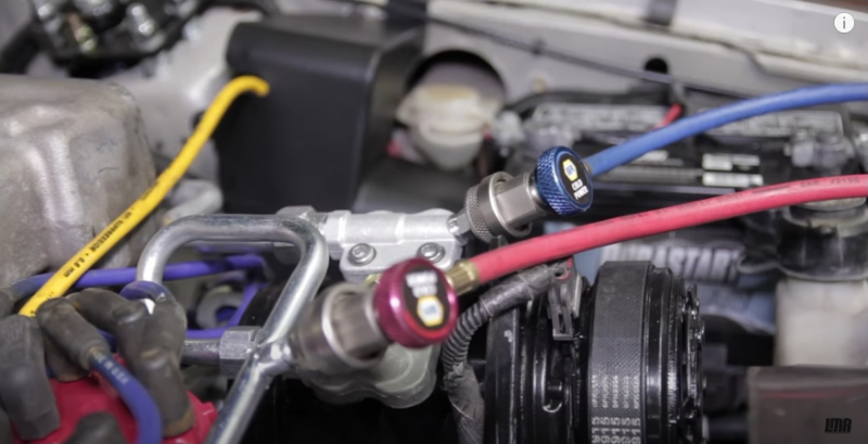 How To Recharge Mustang R134A A/C System - How To Recharge Mustang R134A A/C System