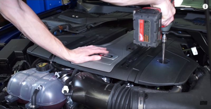 How To Remove 2018 Mustang GT Engine Cover - How To Remove 2018 Mustang GT Engine Cover