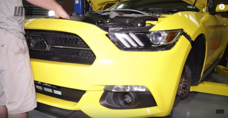 How To Remove 2015-17 Mustang Front Bumper - How To Remove 2015-17 Mustang Front Bumper