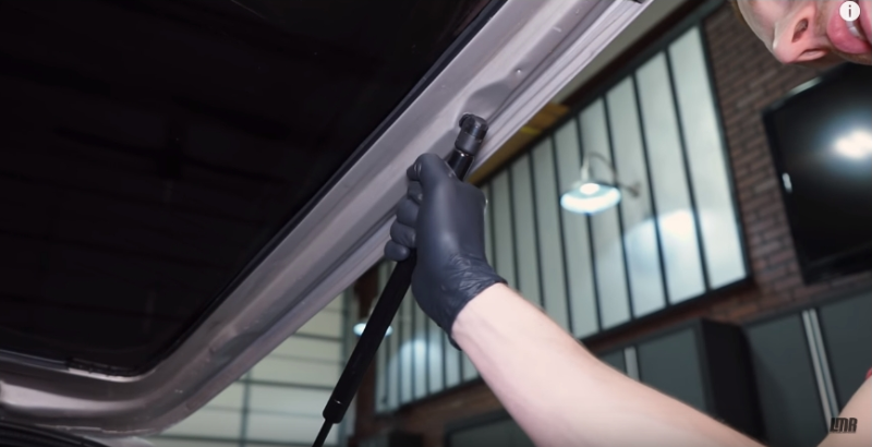 How To Install Fox Body Mustang Hatch Lift Support Brackets - How To Install Fox Body Mustang Hatch Lift Support Brackets
