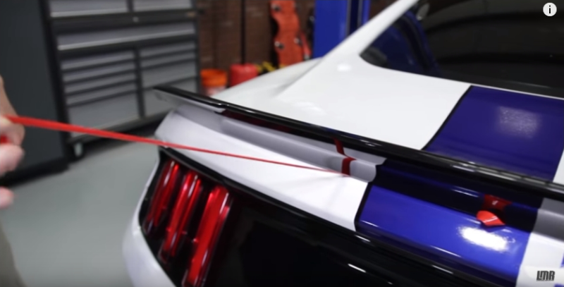 How To Install Mustang Ford Accessories GT350 Track Pack Spoiler - How To Install Mustang Ford Accessories GT350 Track Pack Spoiler