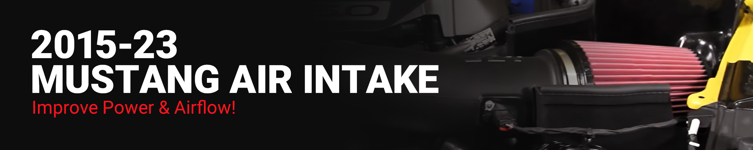 2015-2023 Mustang Air Intake