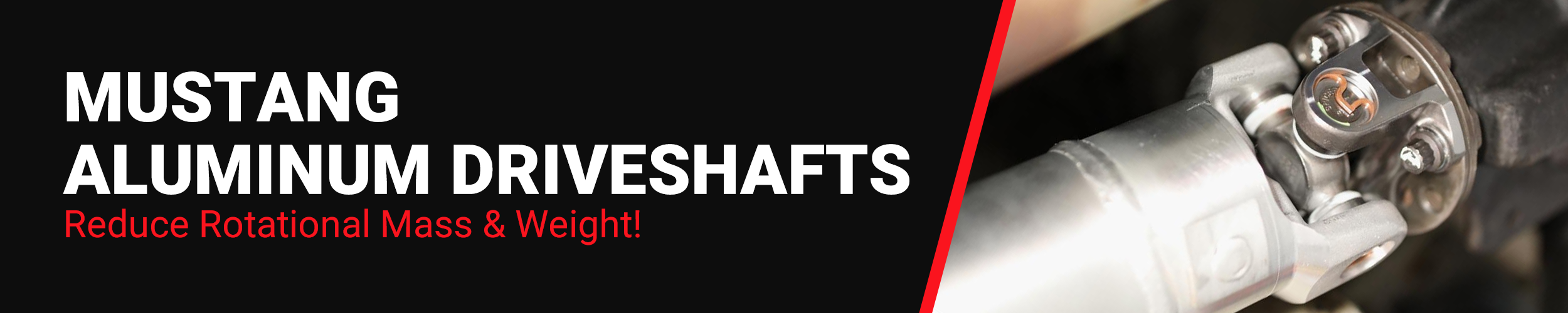 Mustang Aluminum Driveshafts
