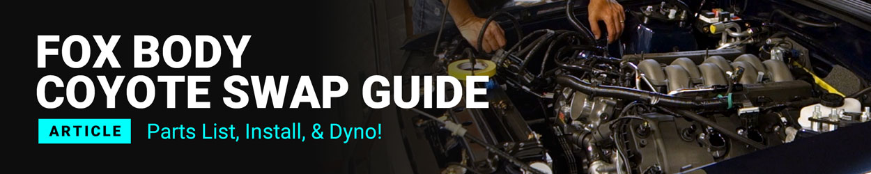 1979-1993 Mustang Coyote Engine Swap Parts