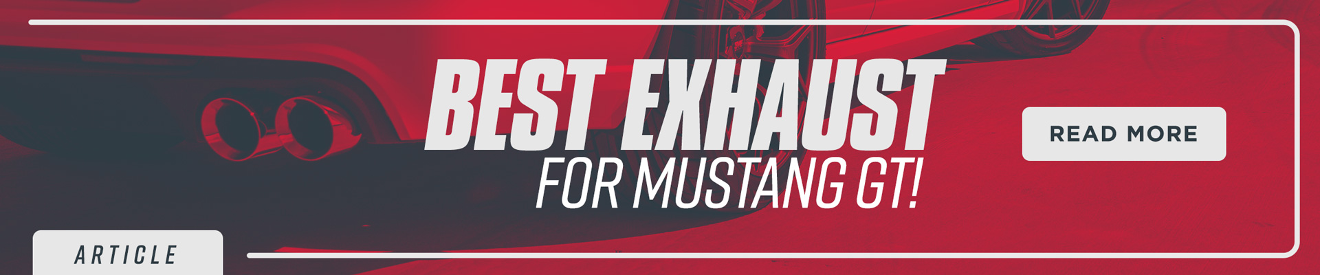 Mustang Exhaust