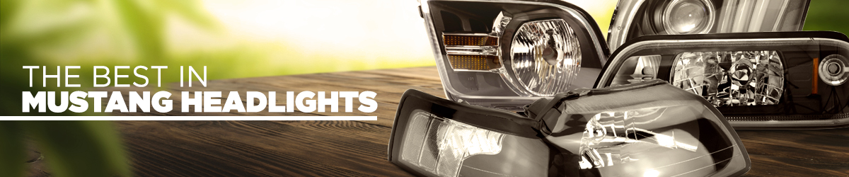 mustang headlights