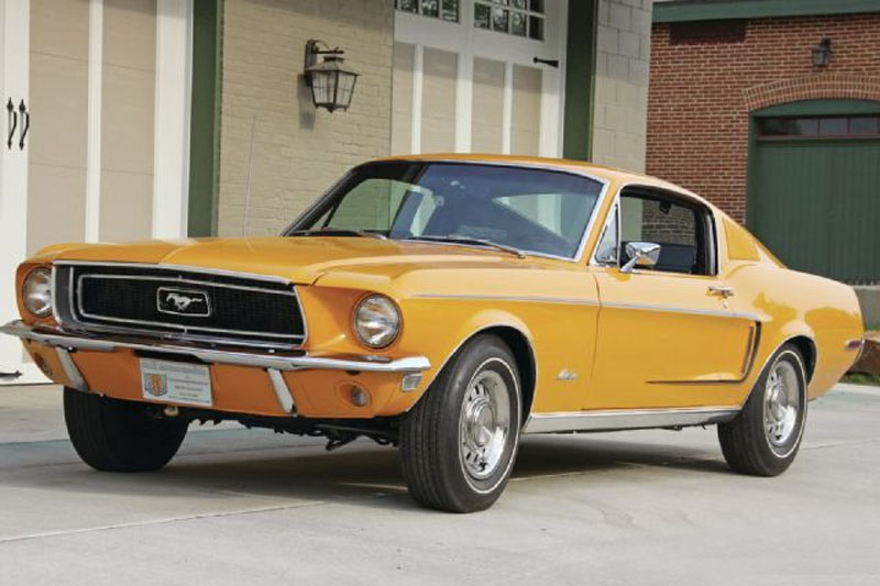 Orange 1979 Mustang Hatchback