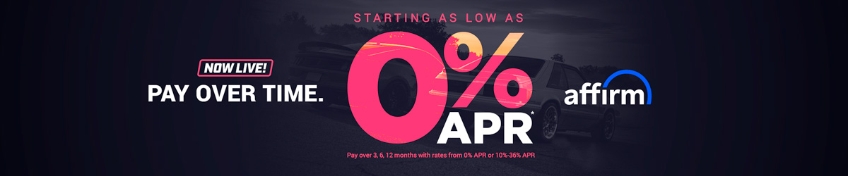 Financing Mustang, Lightning & Bronco Parts With Affirm