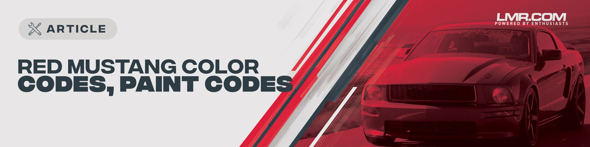 Red Mustang Colors & Paint Codes - Red Mustang Colors & Paint Codes