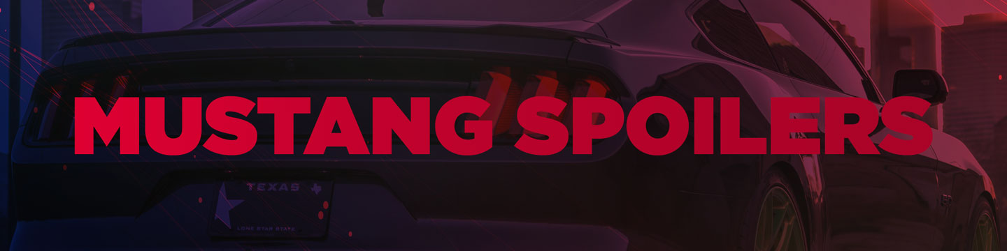 Mustang Spoilers & Wings - Mustang Spoilers & Mustang Rear Wings