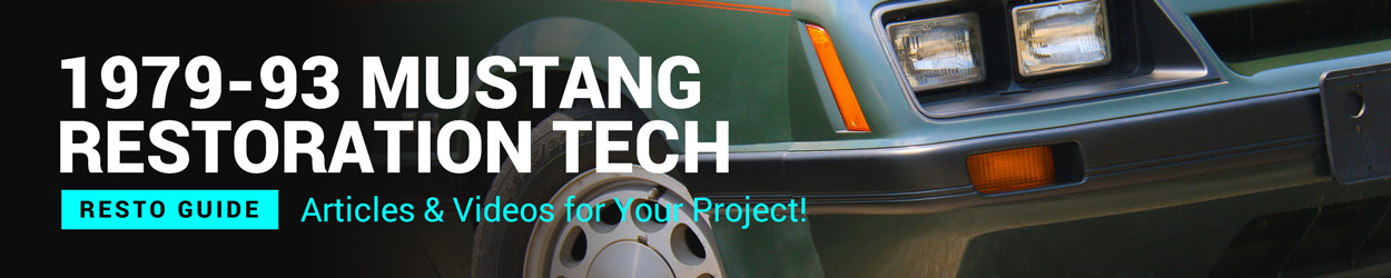 1979-1993 Mustang Fox Body Restoration Parts