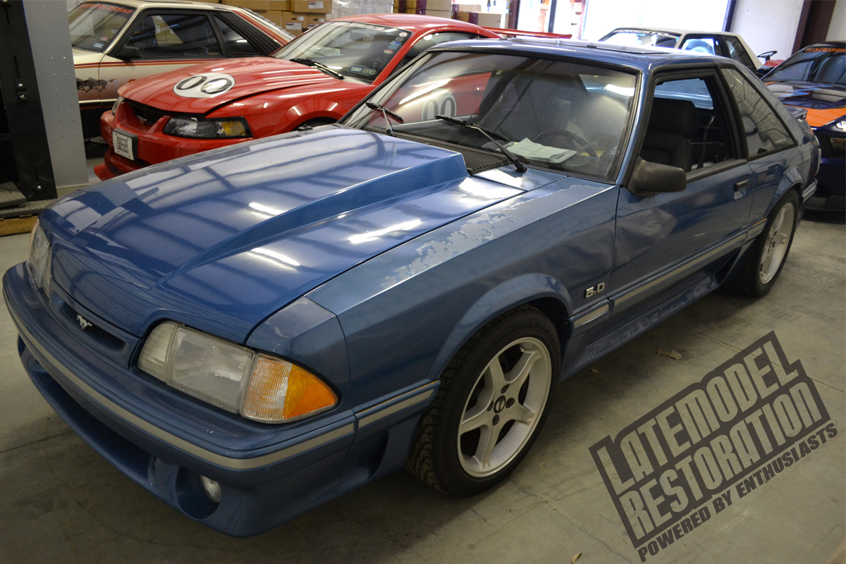 Project Blue Collar Fox Body Mustang Restoration Lmr